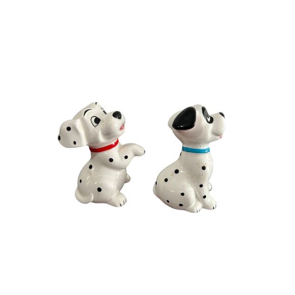 Vintage Ceramic 101 Dalmations Figures 3" - set of 2 - Picture 4 of 5